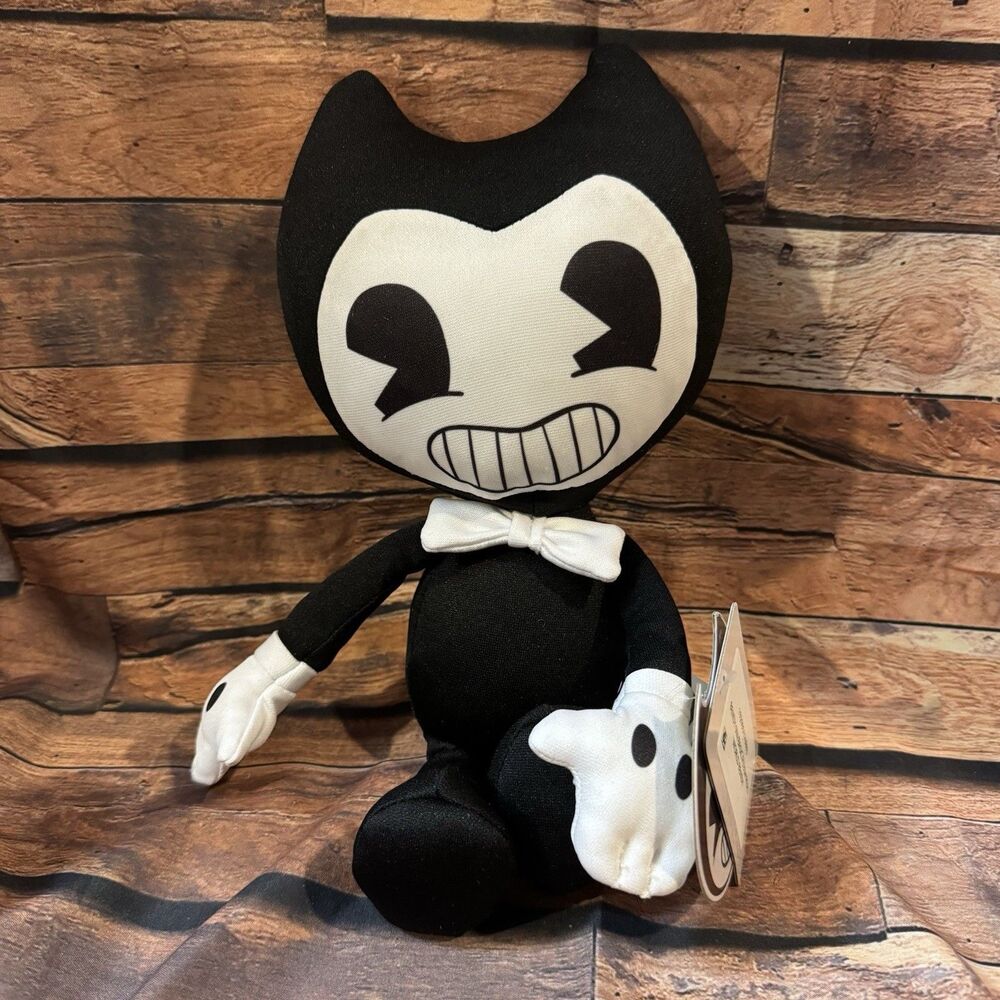 Bendy and the Ink Machine Plush Jakks Pacific Cartoon Bendy Stuffed Animal NWT